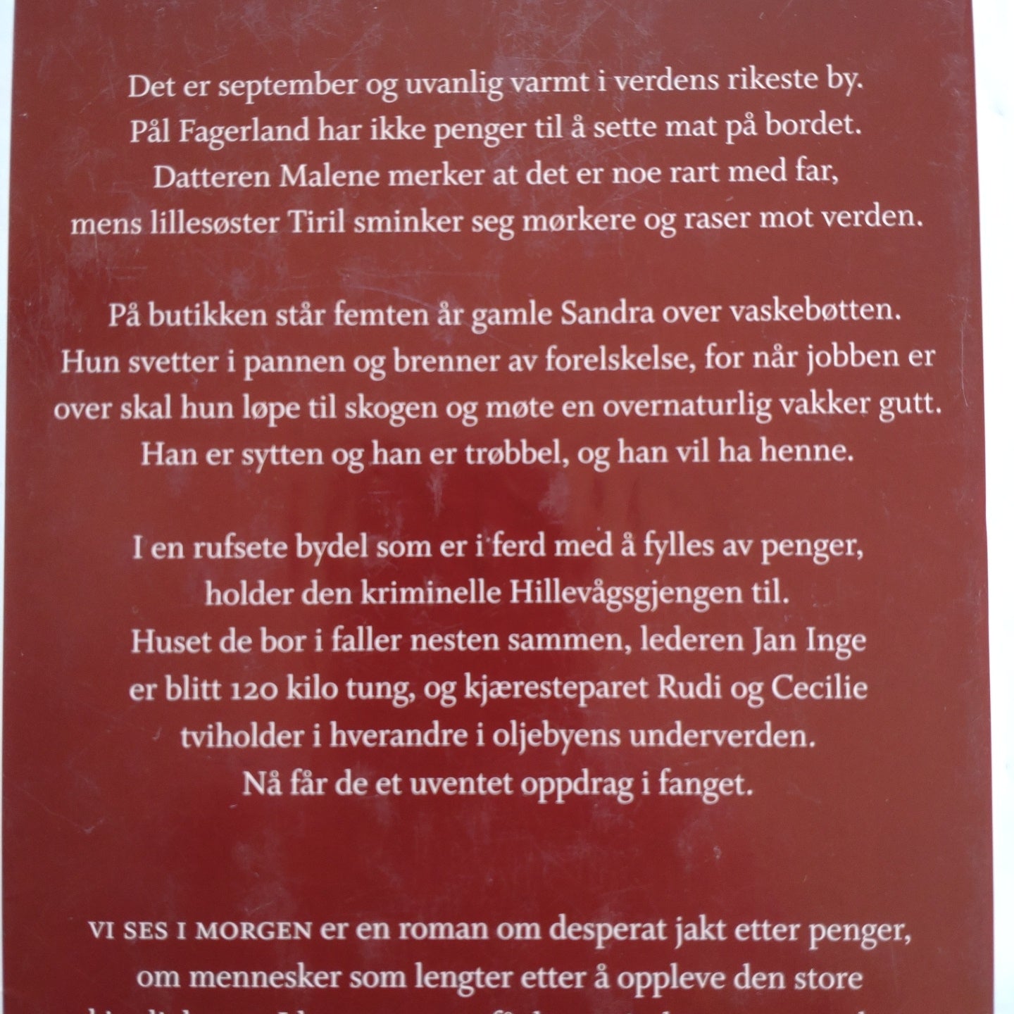 Renberg, Tore: Teksas 1 - Vi ses i morgen