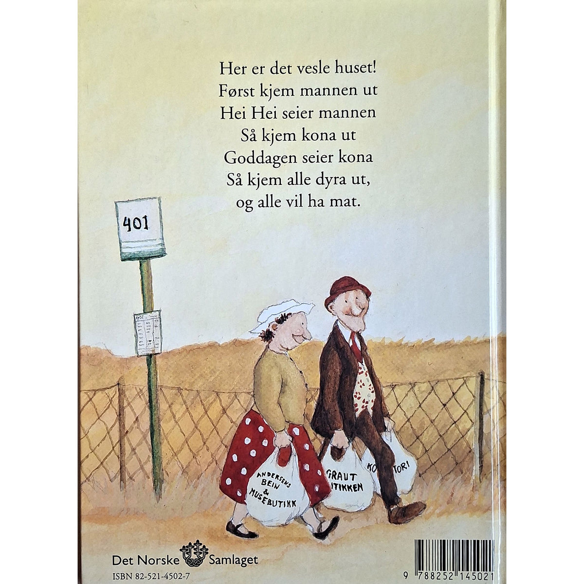 Her er det vesle huset, bakside