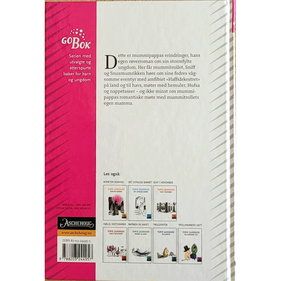 Jansson, Tove: Mummipappa på eventyr