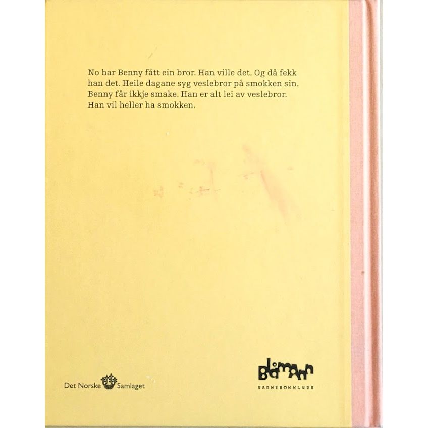 Lindgren, Barbro: Jamen, Benny