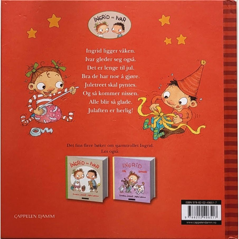 Janouch, Katerina: Ingrid og Ivar feirer jul