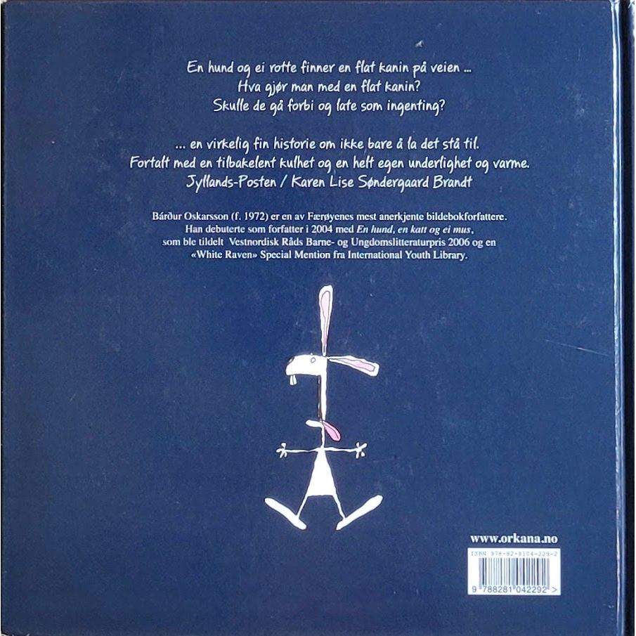Oskarsson, Bardur: Den flate kaninen