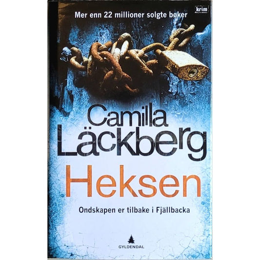 Patrick Hedström og Erica Falck 10 - Heksen, brukte bøker av Camilla Läckberg