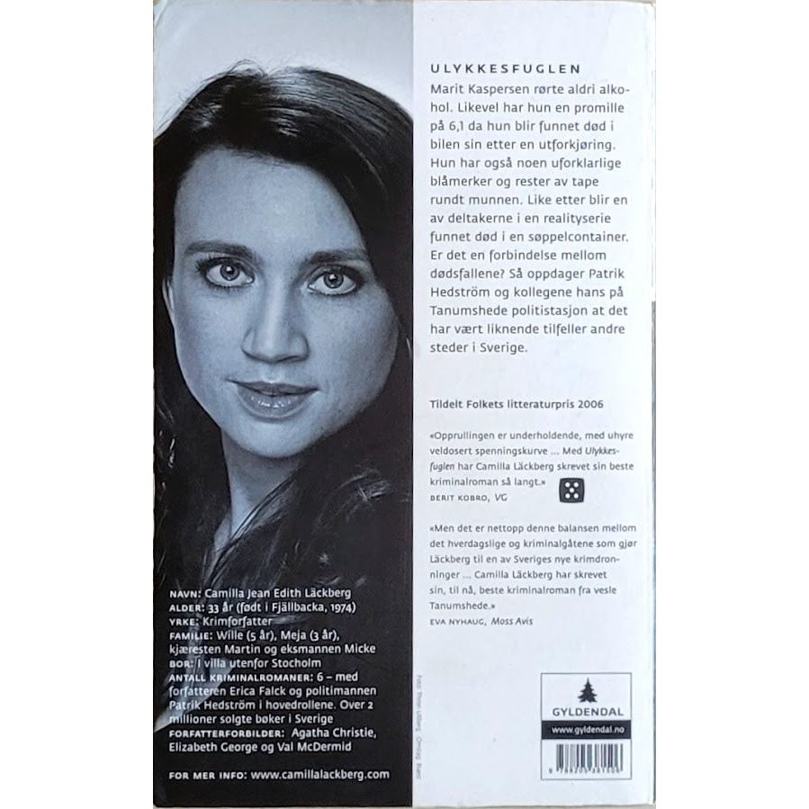 Läckberg, Camilla: Patrick Hedström og Erica Falck 4 - Ulykkesfuglen