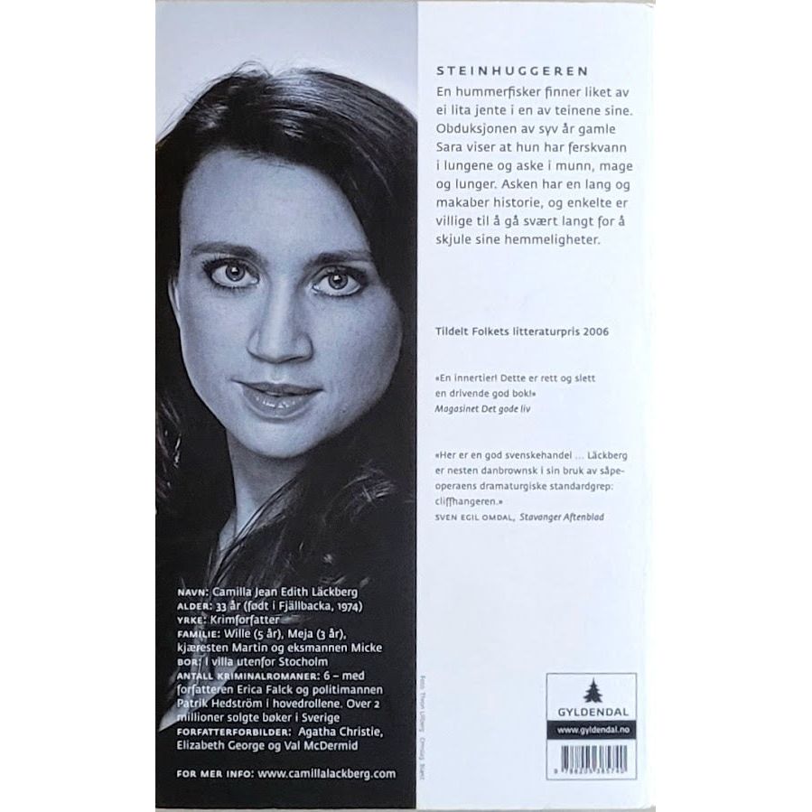 Läckberg, Camilla: Patrick Hedström og Erica Falck 3 - Steinhuggeren
