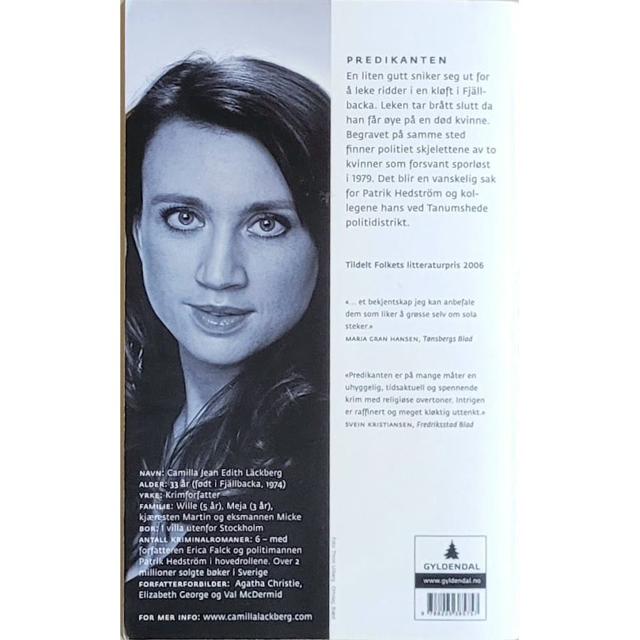 Läckberg, Camilla: Patrick Hedström og Erica Falck 2 - Predikanten