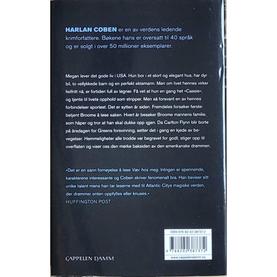 Coben, Harlan: Vær hos meg