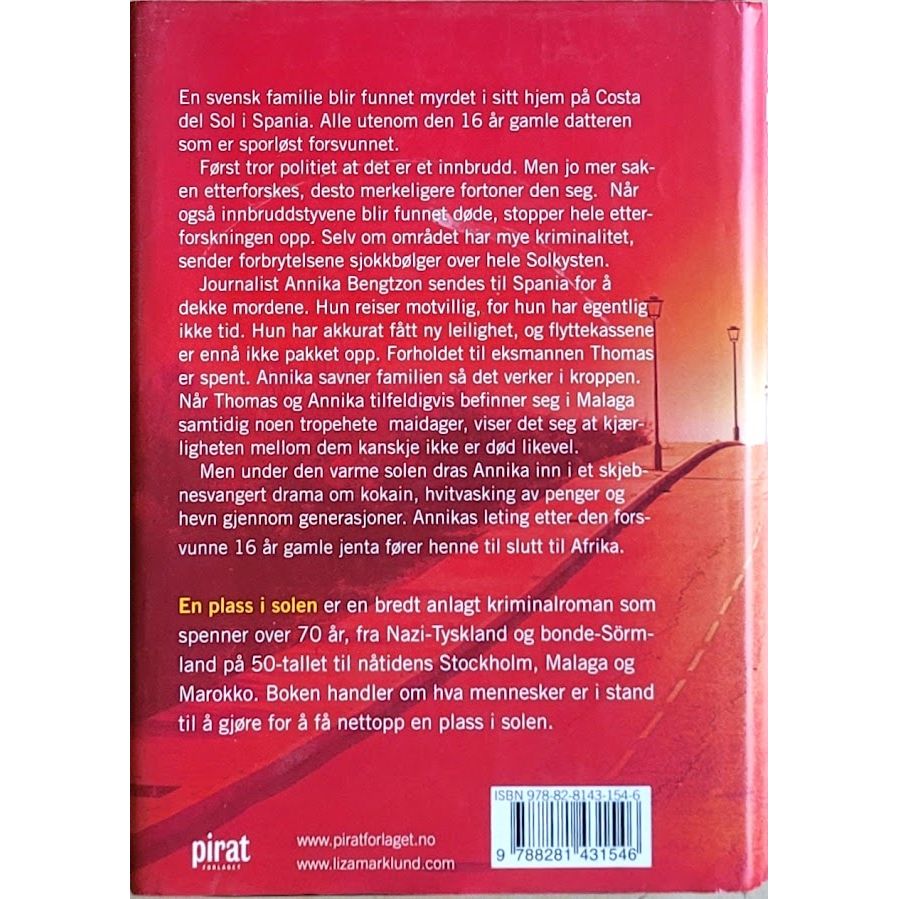 Marklund, Liza: Annika Bengtzon 8 - En plass i solen