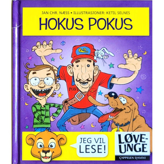 Løveunge - Jeg vil lese!: Hokus Pokus - brukte bøker av Jan Chr. Næss