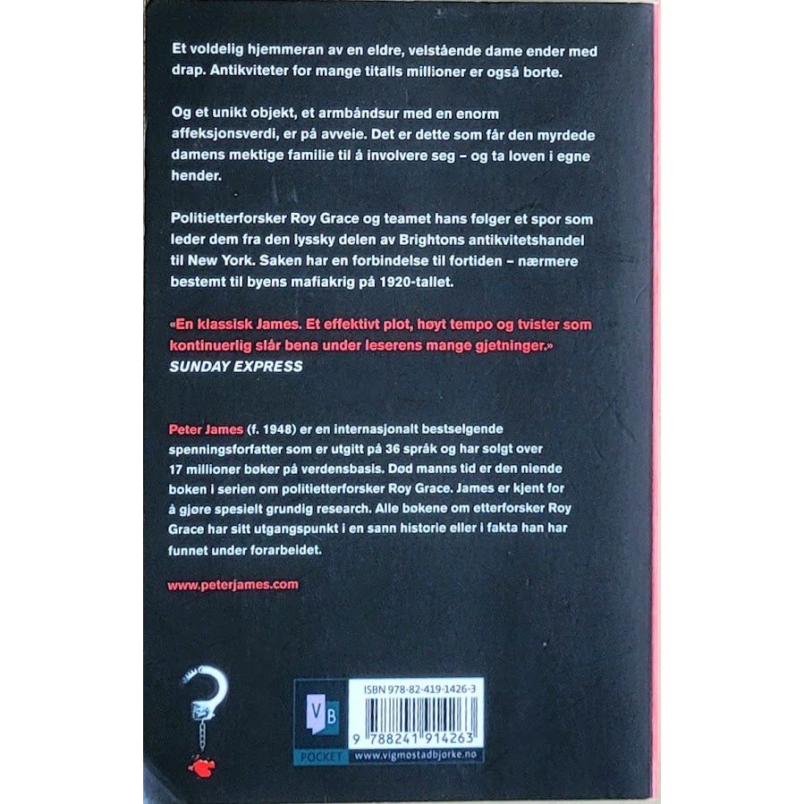 James, Peter: Roy Grace 9 - Død manns tid
