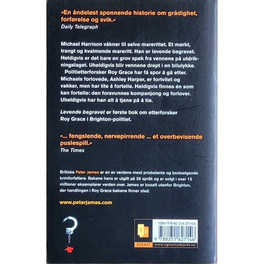 James, Peter: Roy Grace 1 - Levende begravet