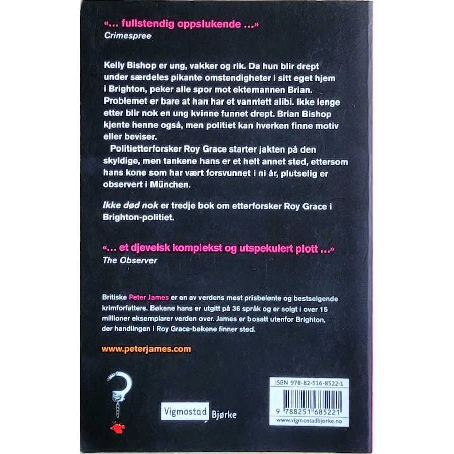 James, Peter: Roy Grace 3 - Ikke død nok
