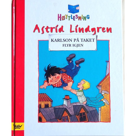 Karlson på taket flyr igjen - Brukte barnebøker av Astrid Lindgren