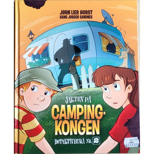 Jakten på Campingkongen, brukte bøker av Jørn Lier Horst