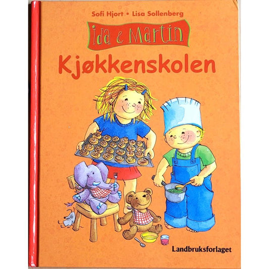 Ida og Martin - Kjøkkenskolen, brukte bøker av Sofi Hjort og Lisa Sollenberg