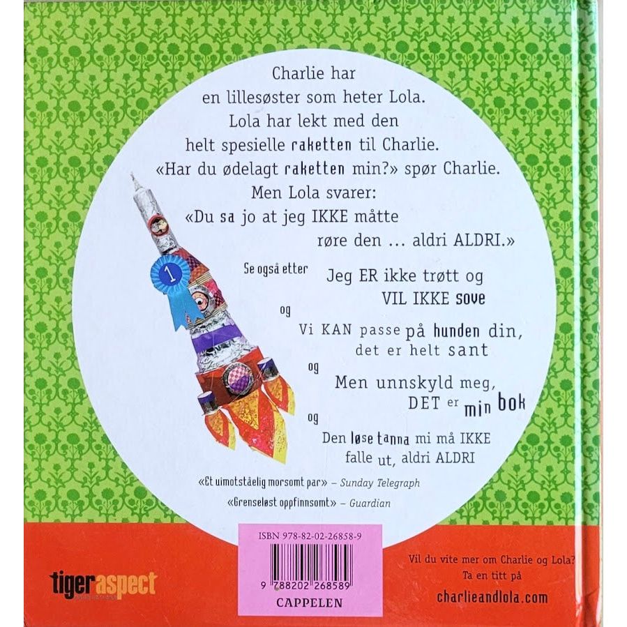 Charlie og Lola: Oisann! Men det var ikke meg