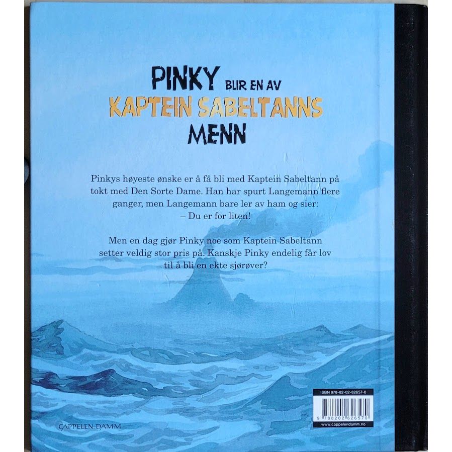 Formoe, Terje: Pinky blir en av Kaptein Sabeltanns menn