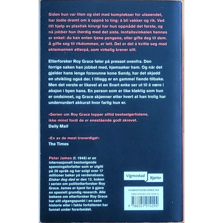 James, Peter: Roy Grace 12 - Elsker deg død
