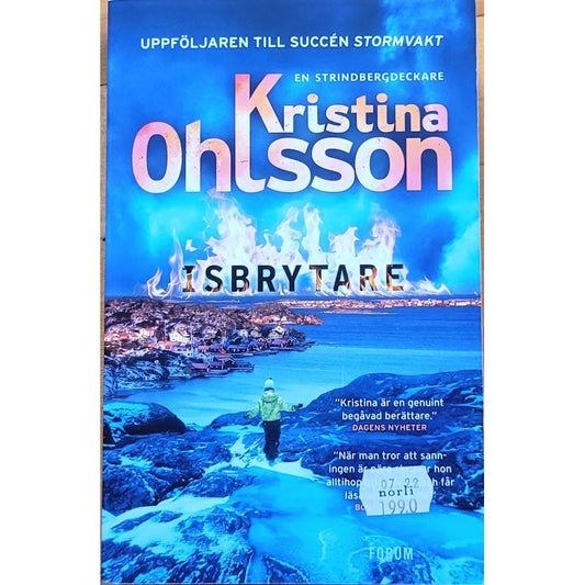 Isbrytare (Strindberg 2), brukte bøker ac Kristina Ohlsson