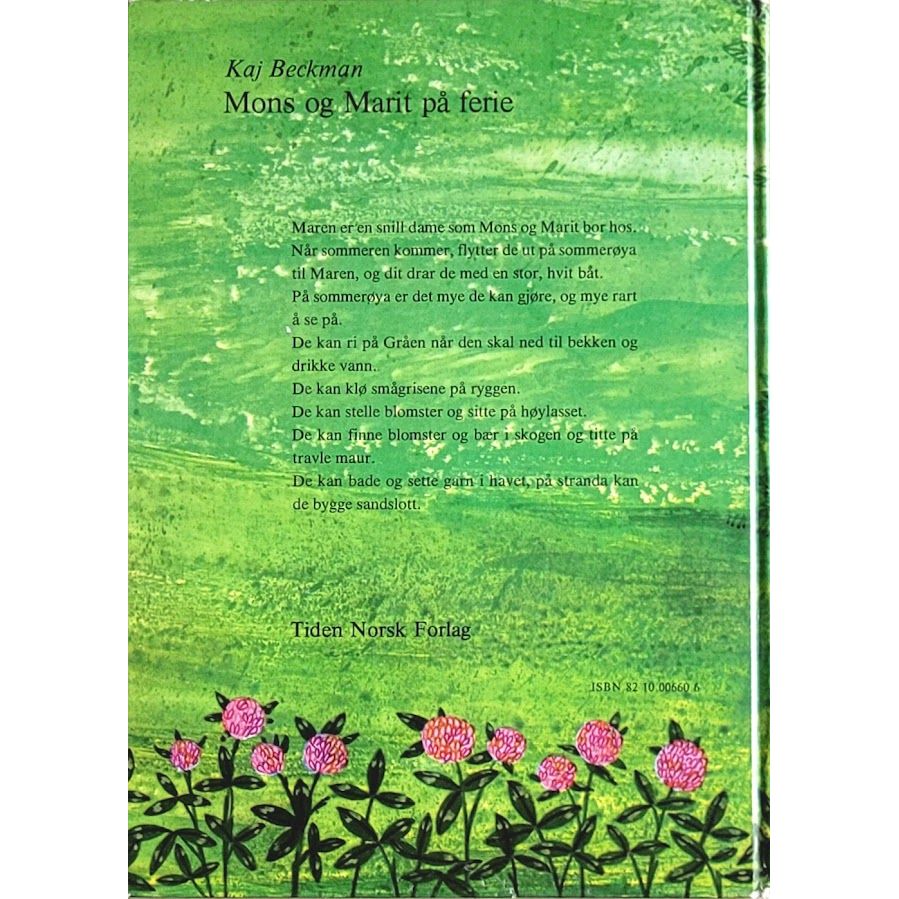 Beckman, Kaj: Mons og Marit på ferie