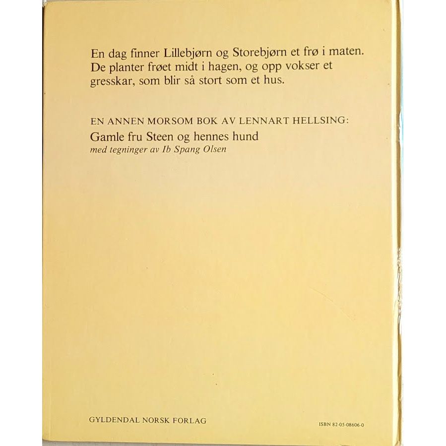 Hellsing, Lennart: Gresskaret som fløy til værs