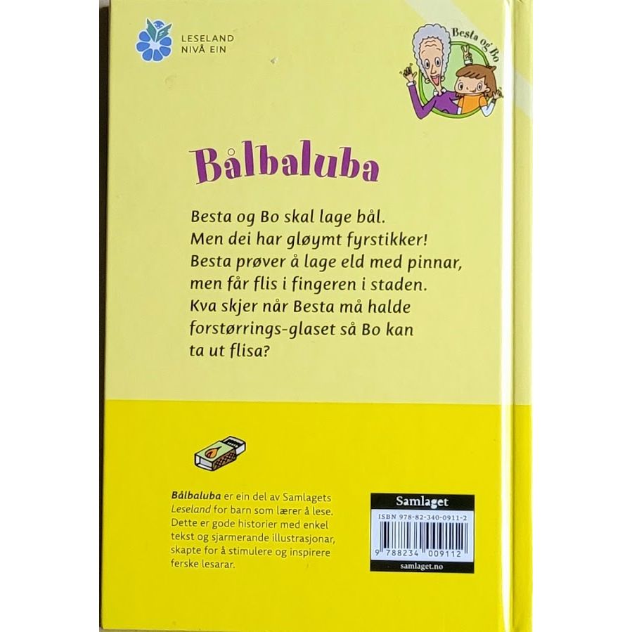 Folkestad, Anna R.: Besta og Bo - Bålbaluba