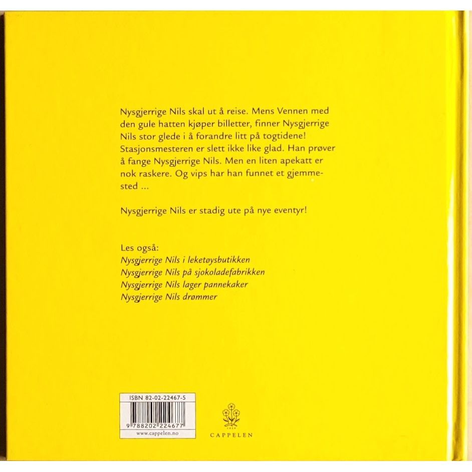 Rey, Margret & H.A.: Nysgjerrige Nils tar toget