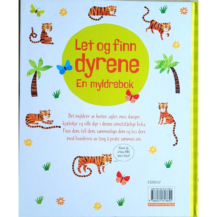 Robson, Kirsteen: Let og finn dyrene - En myldrebok