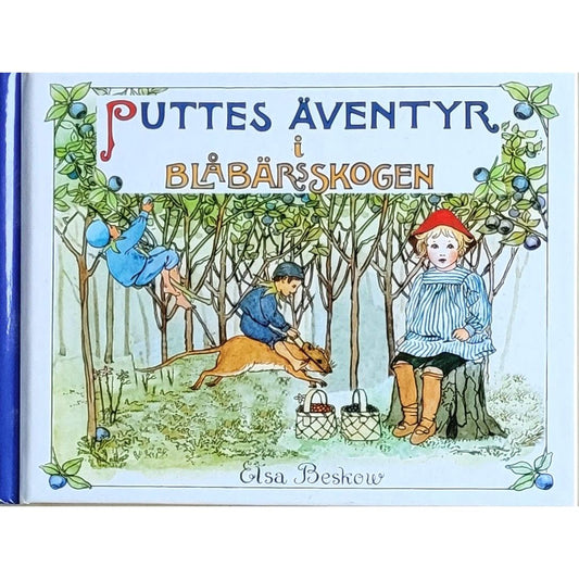 Puttes äventyr i blåbärsskogen - Brukte barnebøker av Elsa Beskow