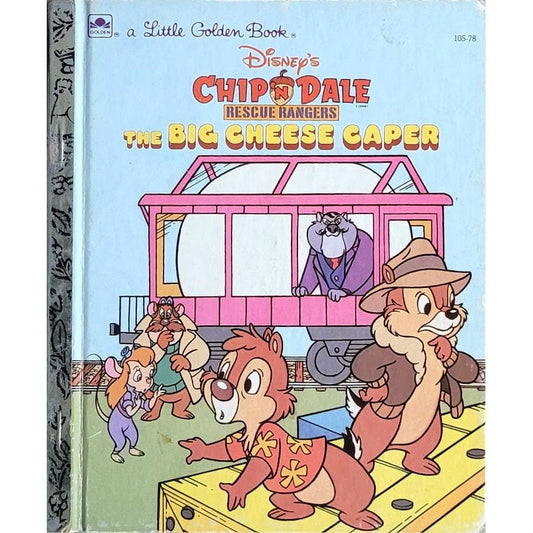 Disney's Chip'n Dale - Rescue Rangers, The Big Cheese Caper, A Little Golden Book Classic - Brukte bøker