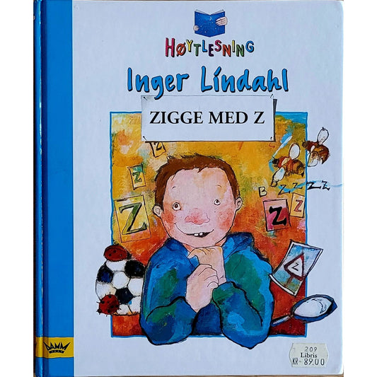 Zigge med Z, brukte bøker av Inger Líndahl
