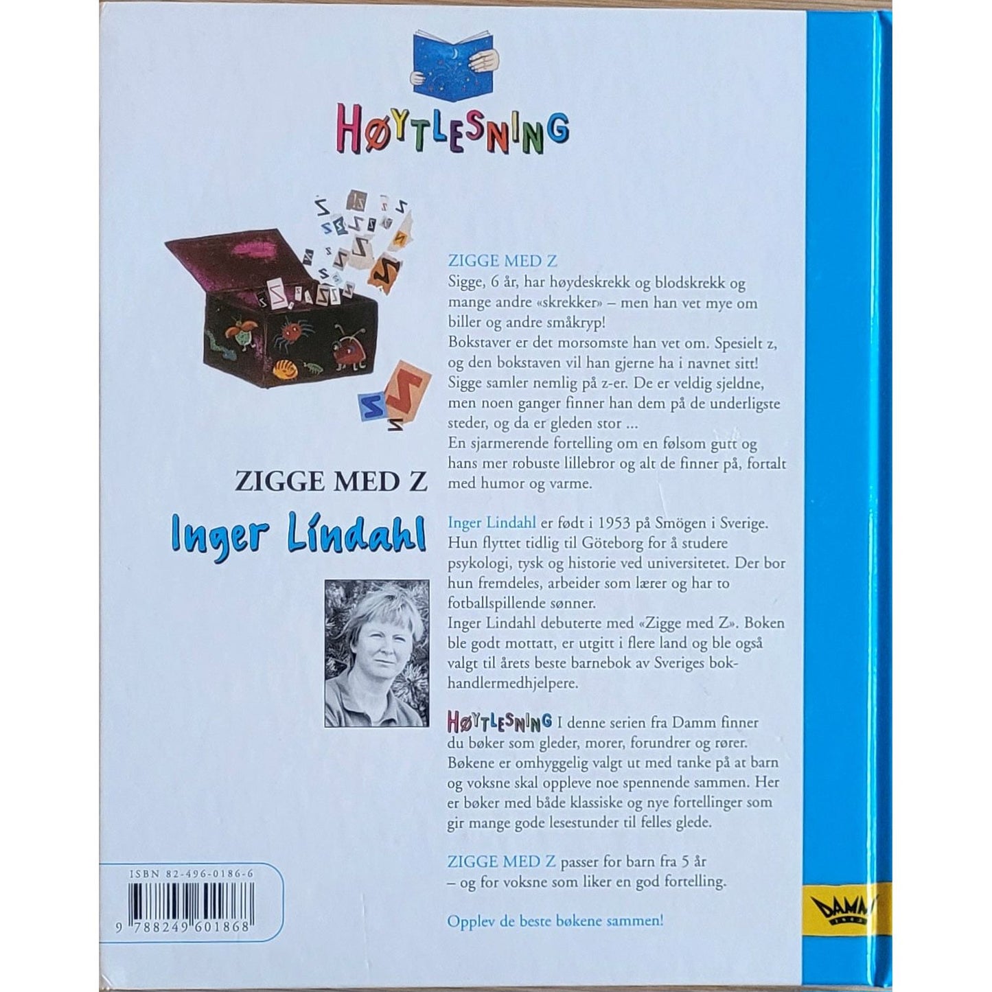 Líndahl, Inger: Zigge med Z