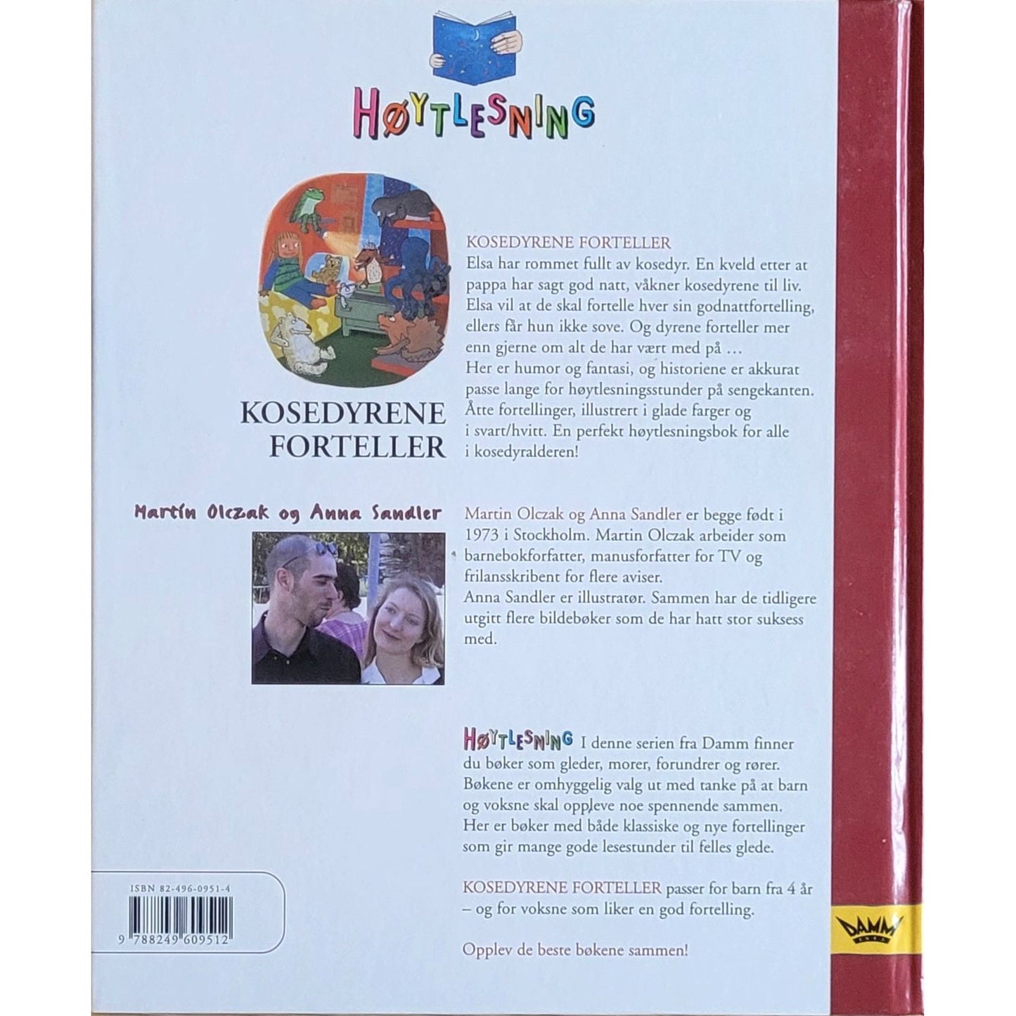 Olczak, Martín: Kosedyrene forteller