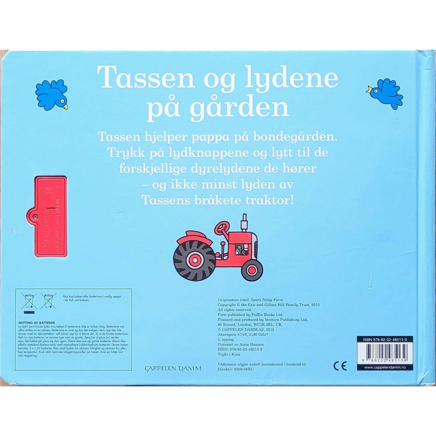 Hill, Eric: Tassen og lydene på gården