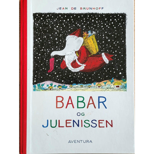 Babar og Julenissen, brukte bøker av Jean de Brunhoff