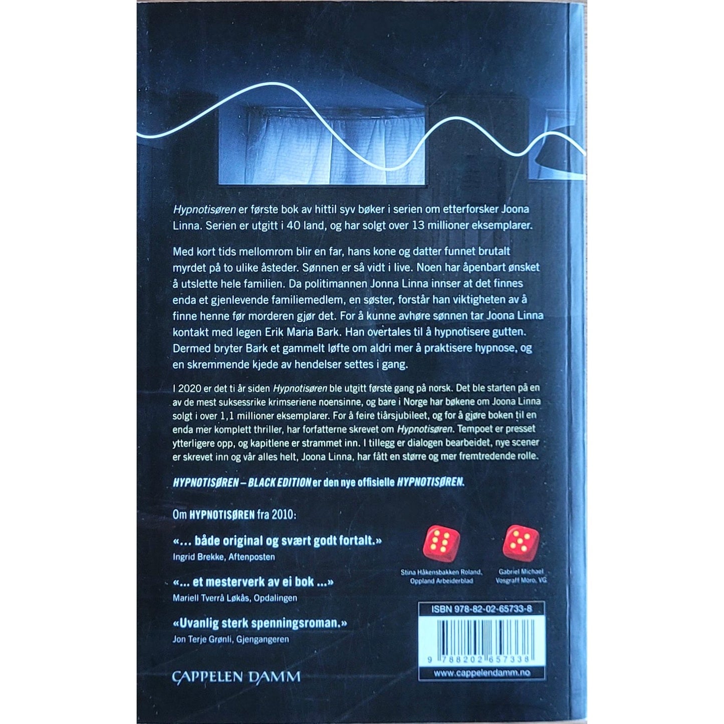 Kepler, Lars: Joona Linna 1 - Hypnotisøren