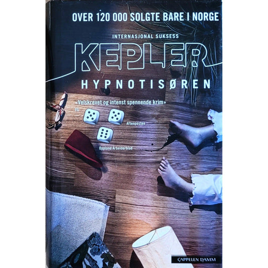 Joona Linna 1 - Hypnotisøren, Brukte bøker av Lars Kepler