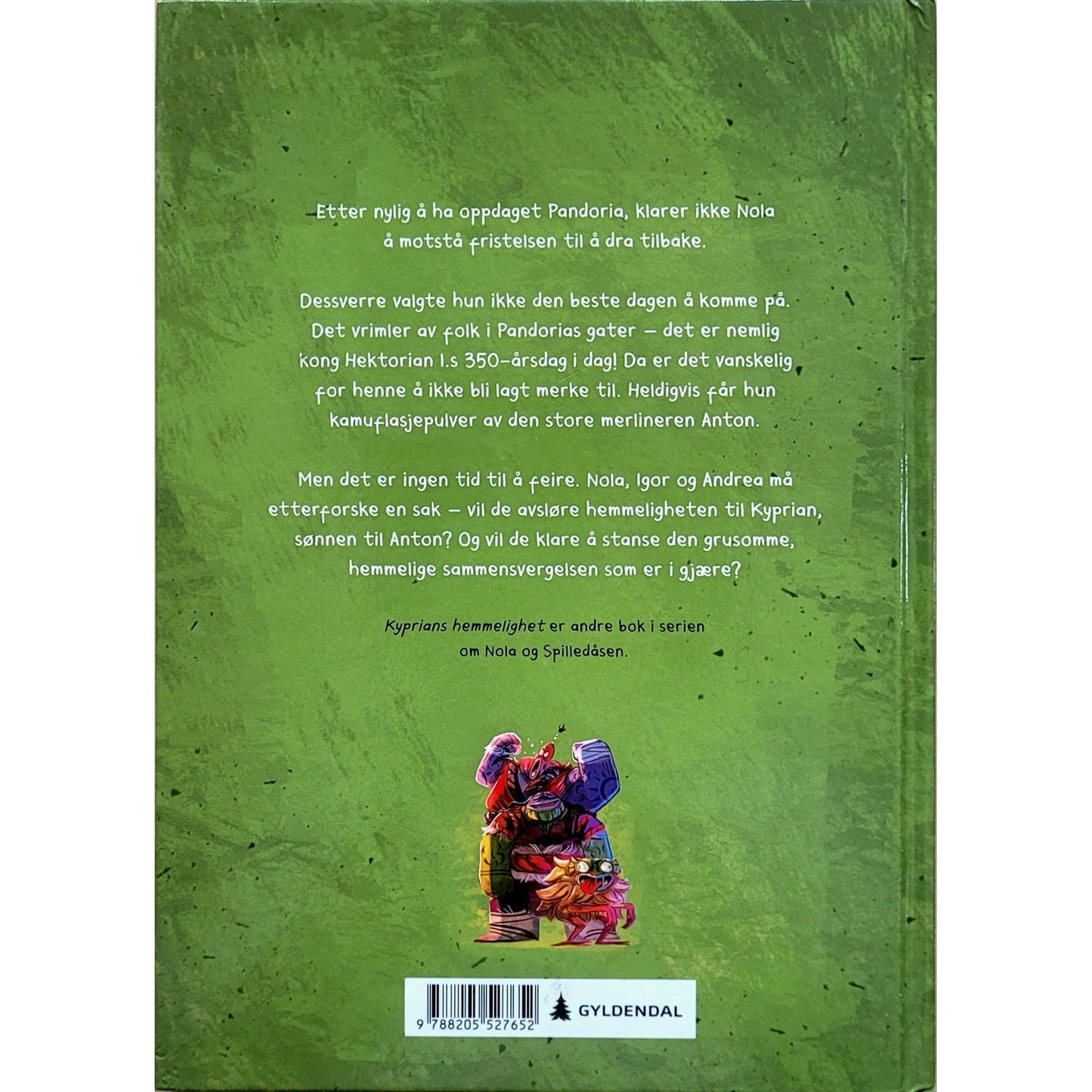 Carbone: Spilledåsen 2. Kyprians hemmelighet