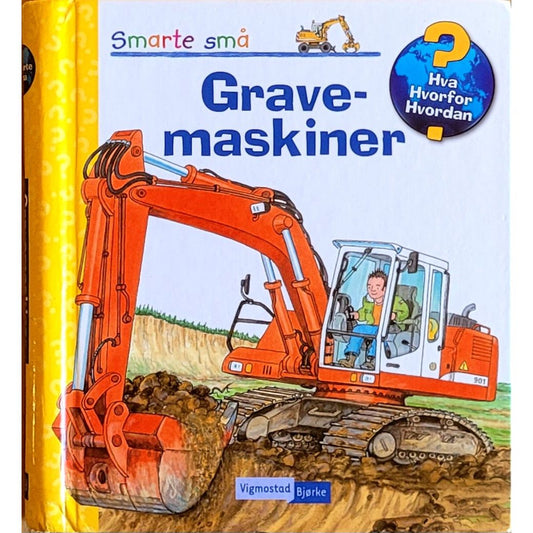 Gravemaskiner - Brukte barnebøker fra Smarte små
