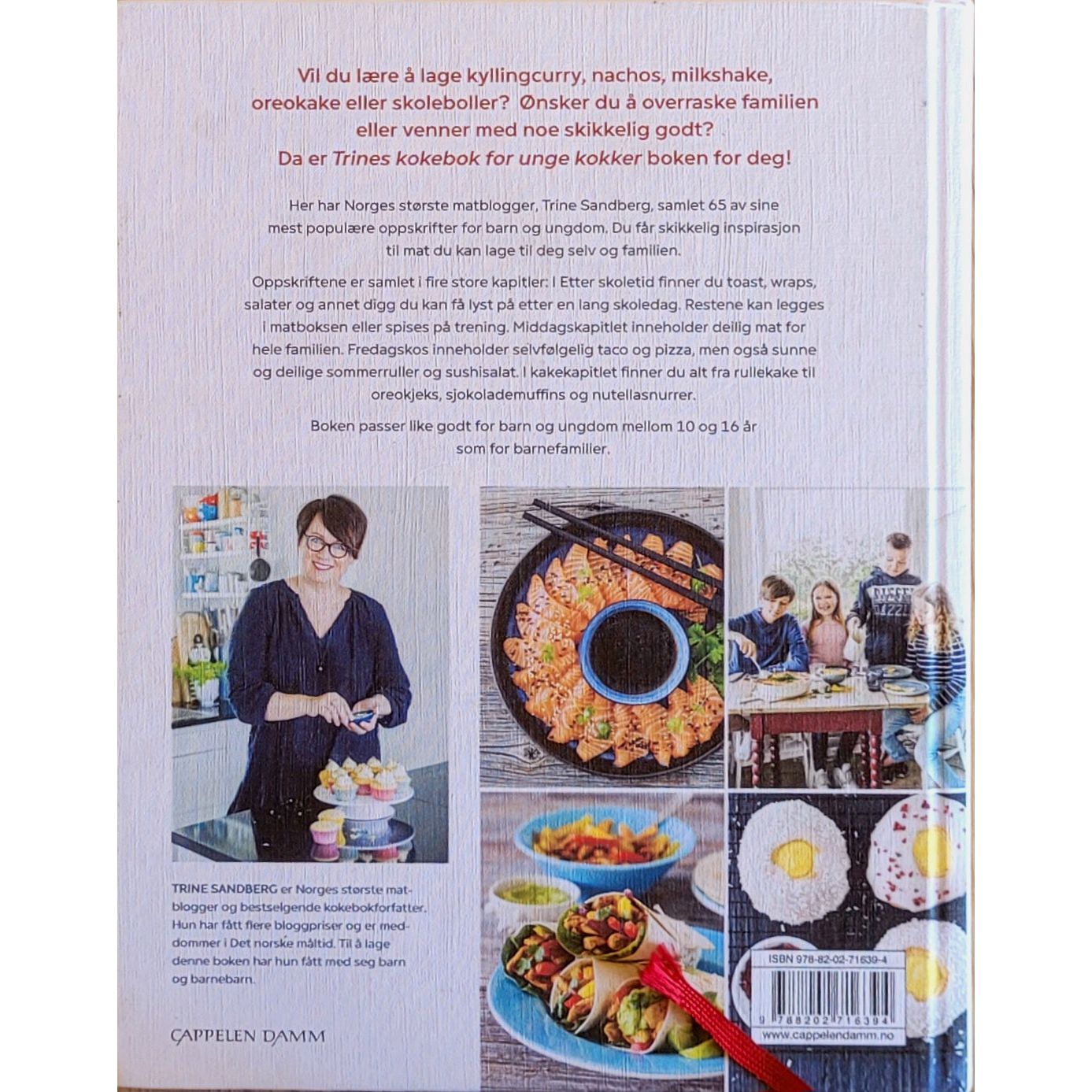 Sandberg, Trine: Trines kokebok for unge kokker