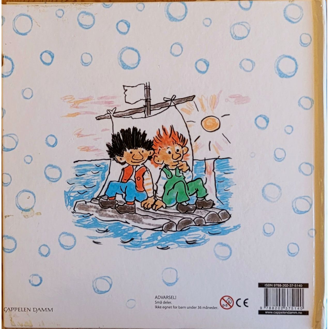 Egner, Thorbjørn: Karius og Baktus Sprett opp-bok