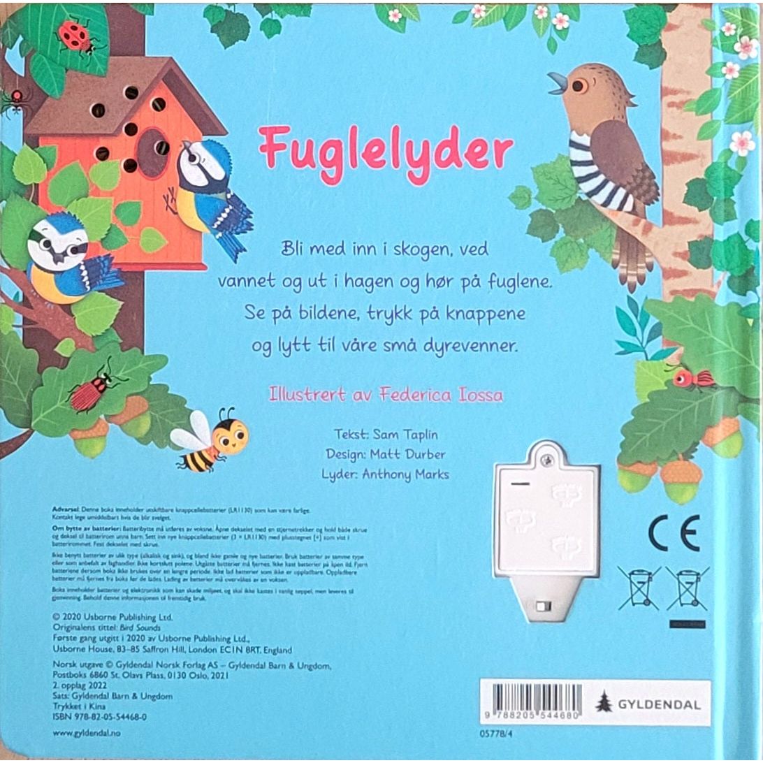 Trykk og lytt - Fuglelyder