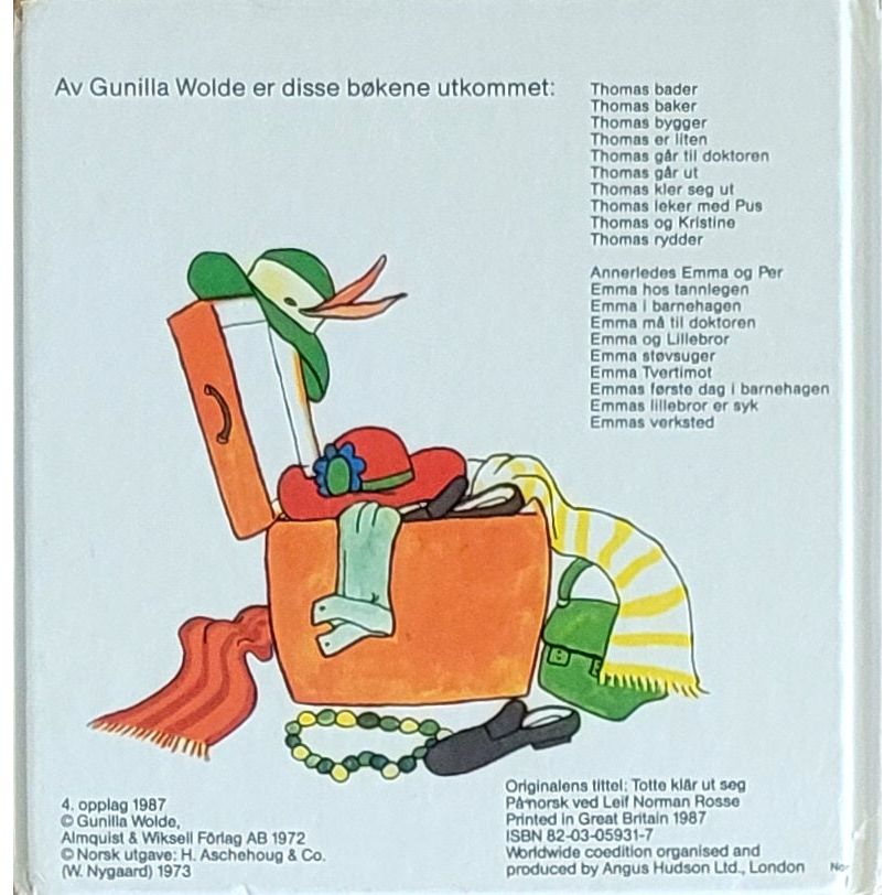 Wolde, Gunilla: Thomas kler seg ut