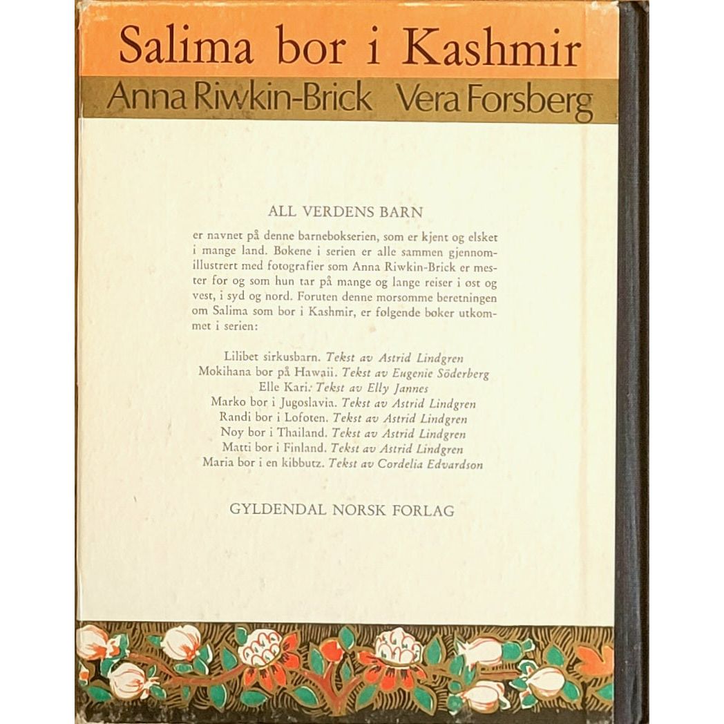 Riwkin-Brick, Anna: Salima bor i Kashmir