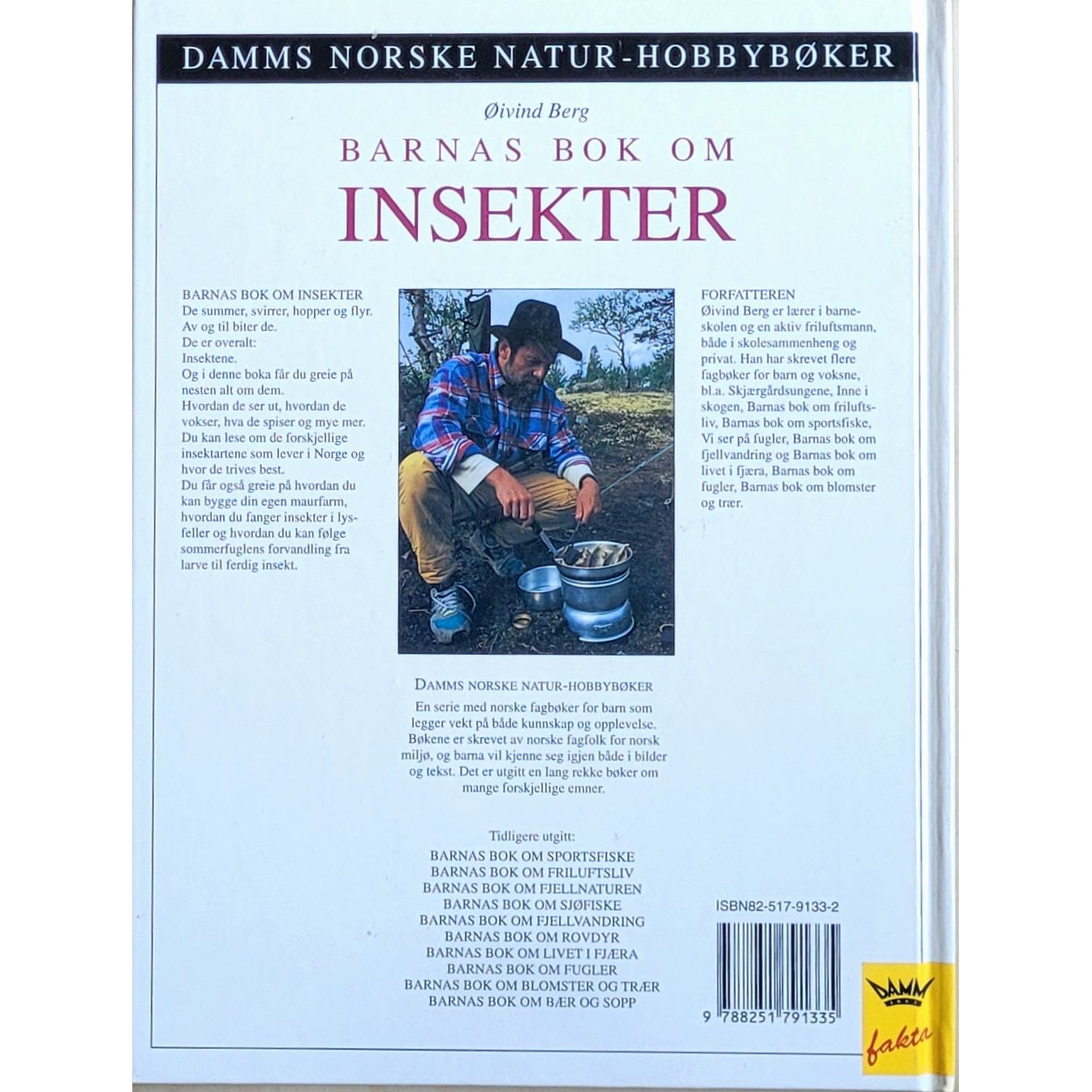 Berg, Øivind: Barnas bok om insekter