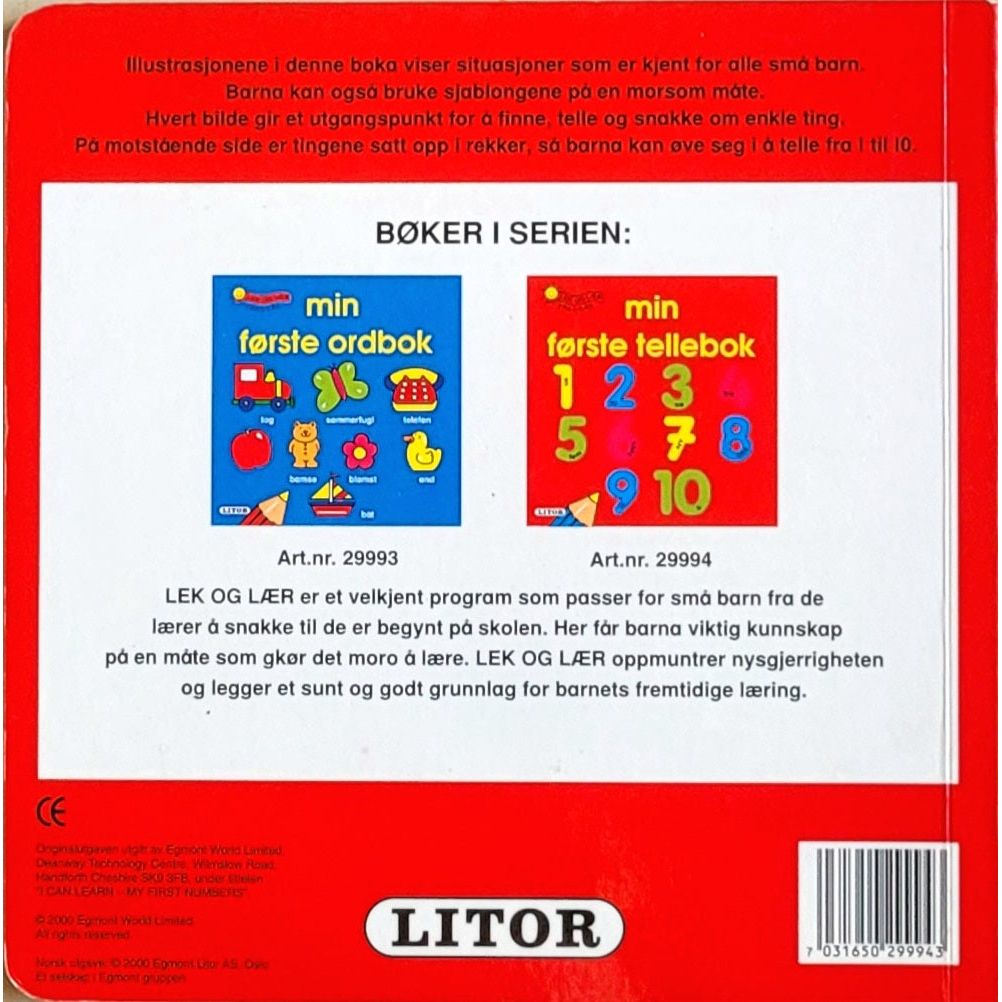 Min første tellebok