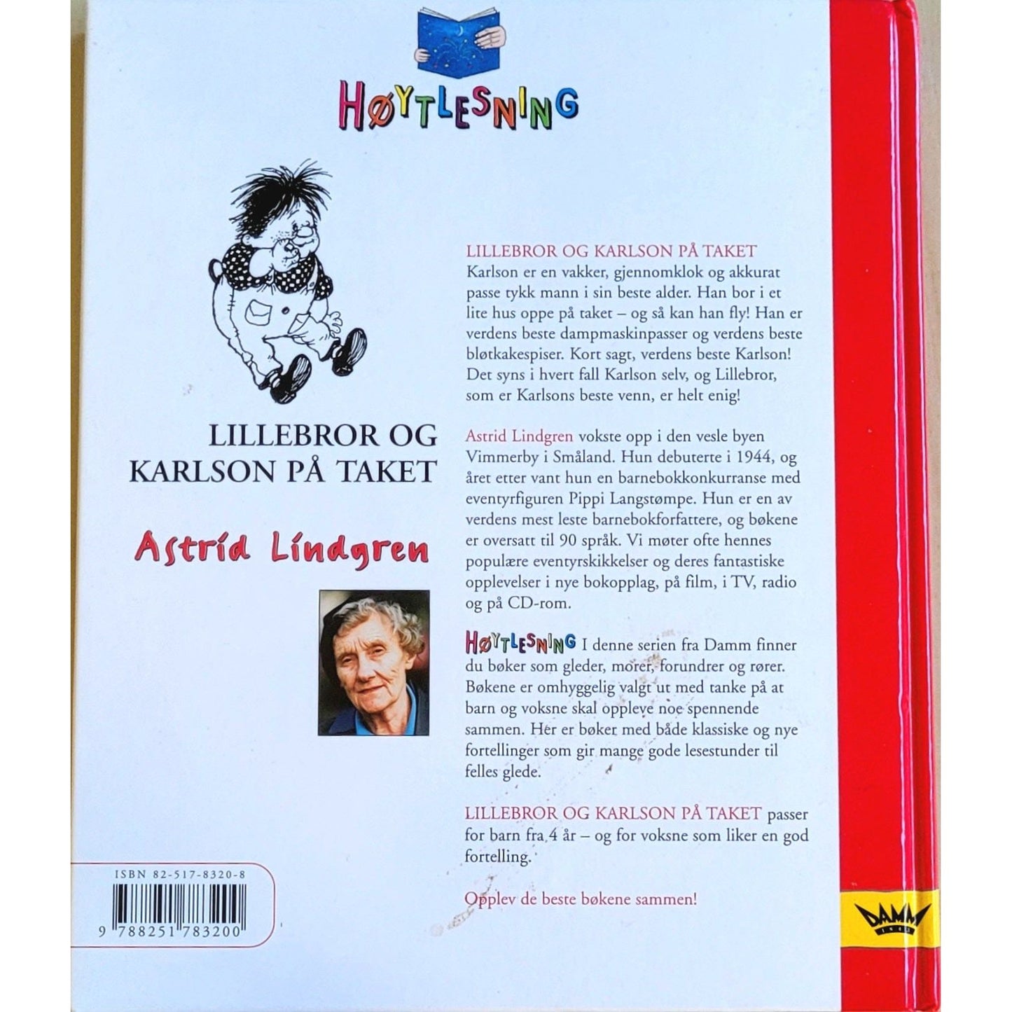 Lindgren, Astrid: Lillebror og Karlson på taket