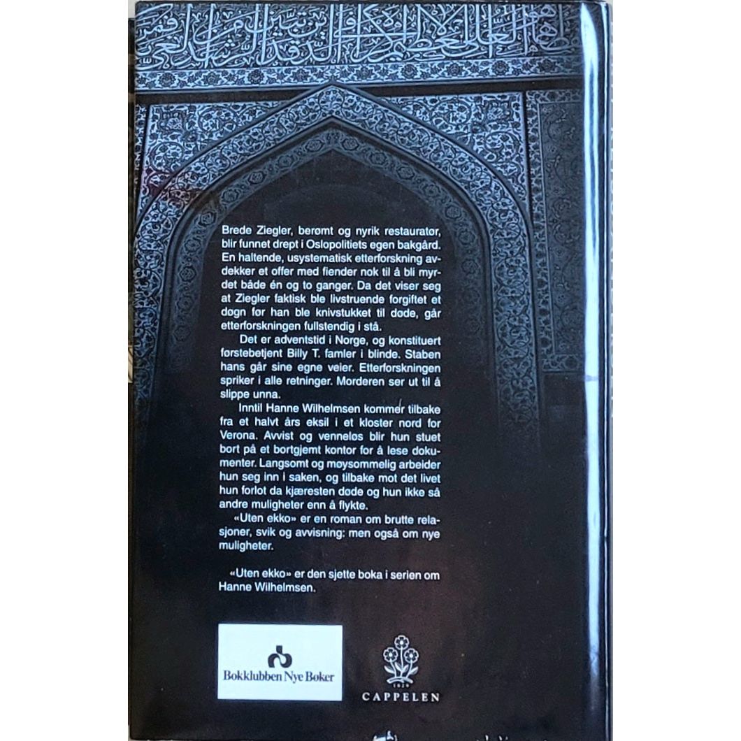 Holt, Anne: Hanne Wilhelmsen 6 - Uten ekko