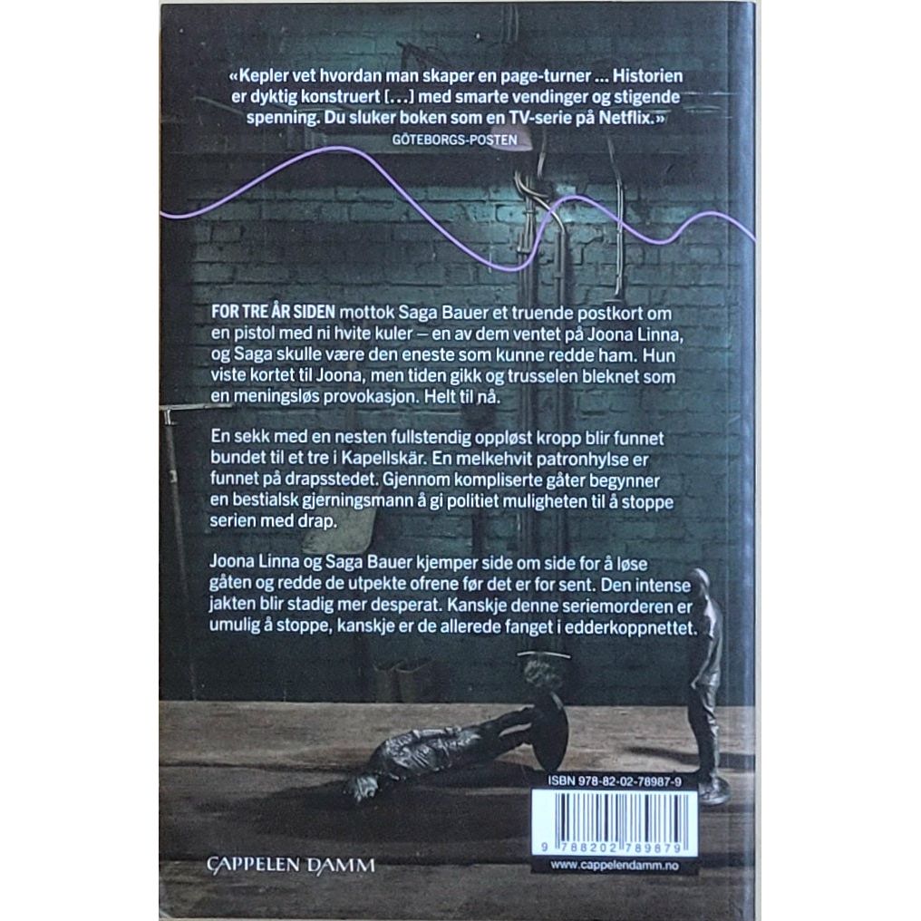 Kepler, Lars: Joona Linna 9 - Edderkoppen