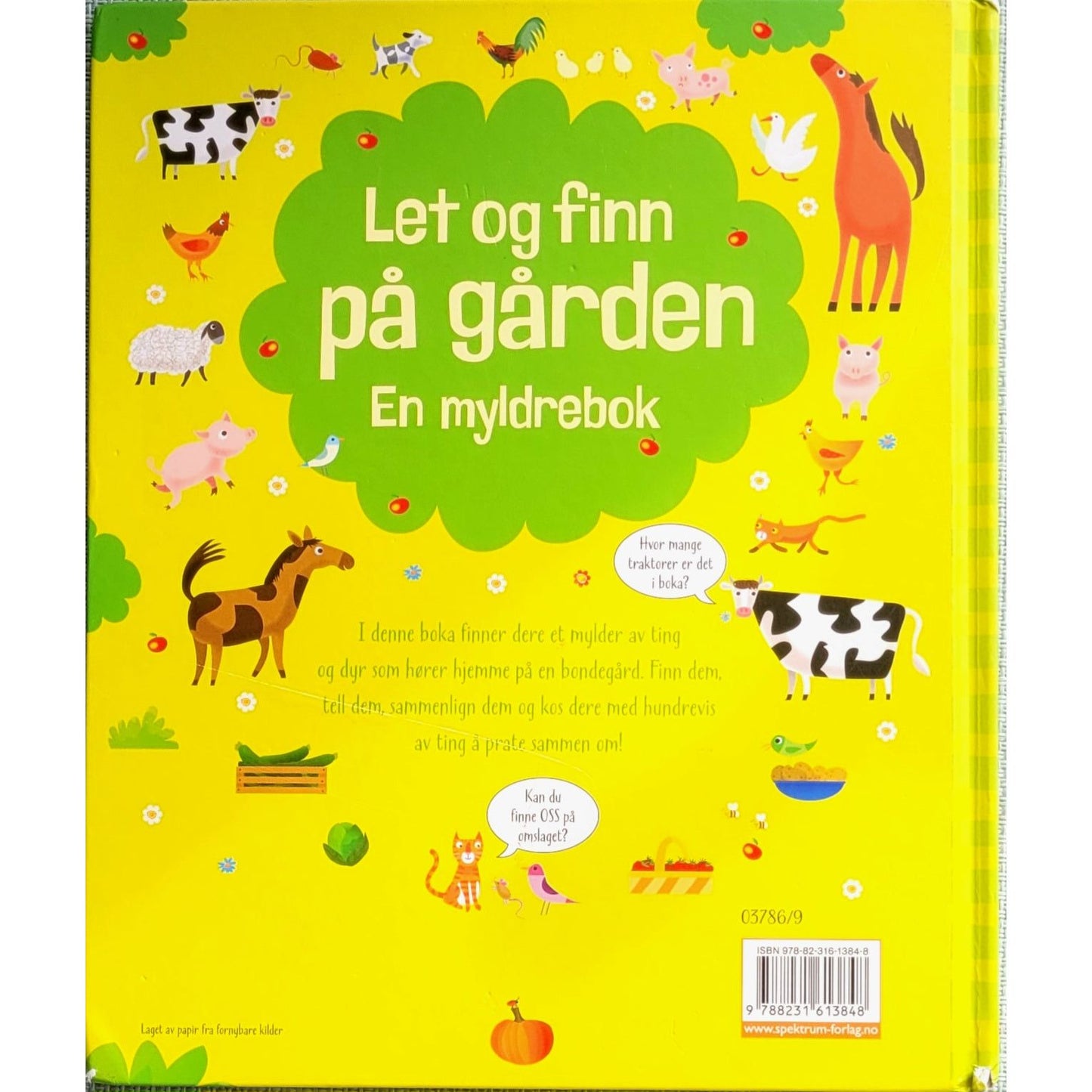 Robson, Kirsteen: Let og finn på gården - En myldrebok